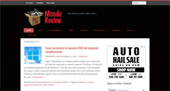 Desktop Screenshot of mondoreview.it