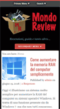 Mobile Screenshot of mondoreview.it